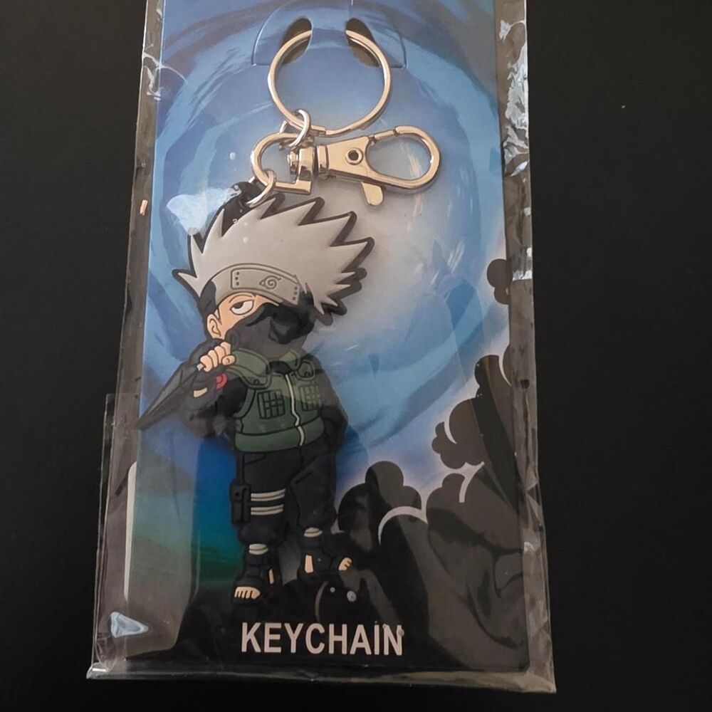 Naruto Kakashi PVC Key Chain Licensed